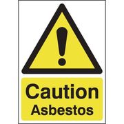 Caution Asbestos Sign